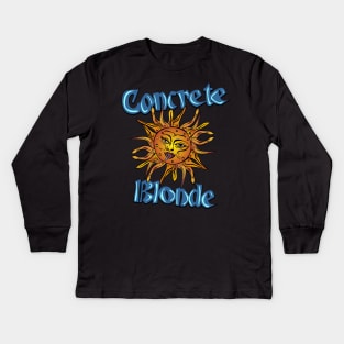 Concrete Blonde Kids Long Sleeve T-Shirt